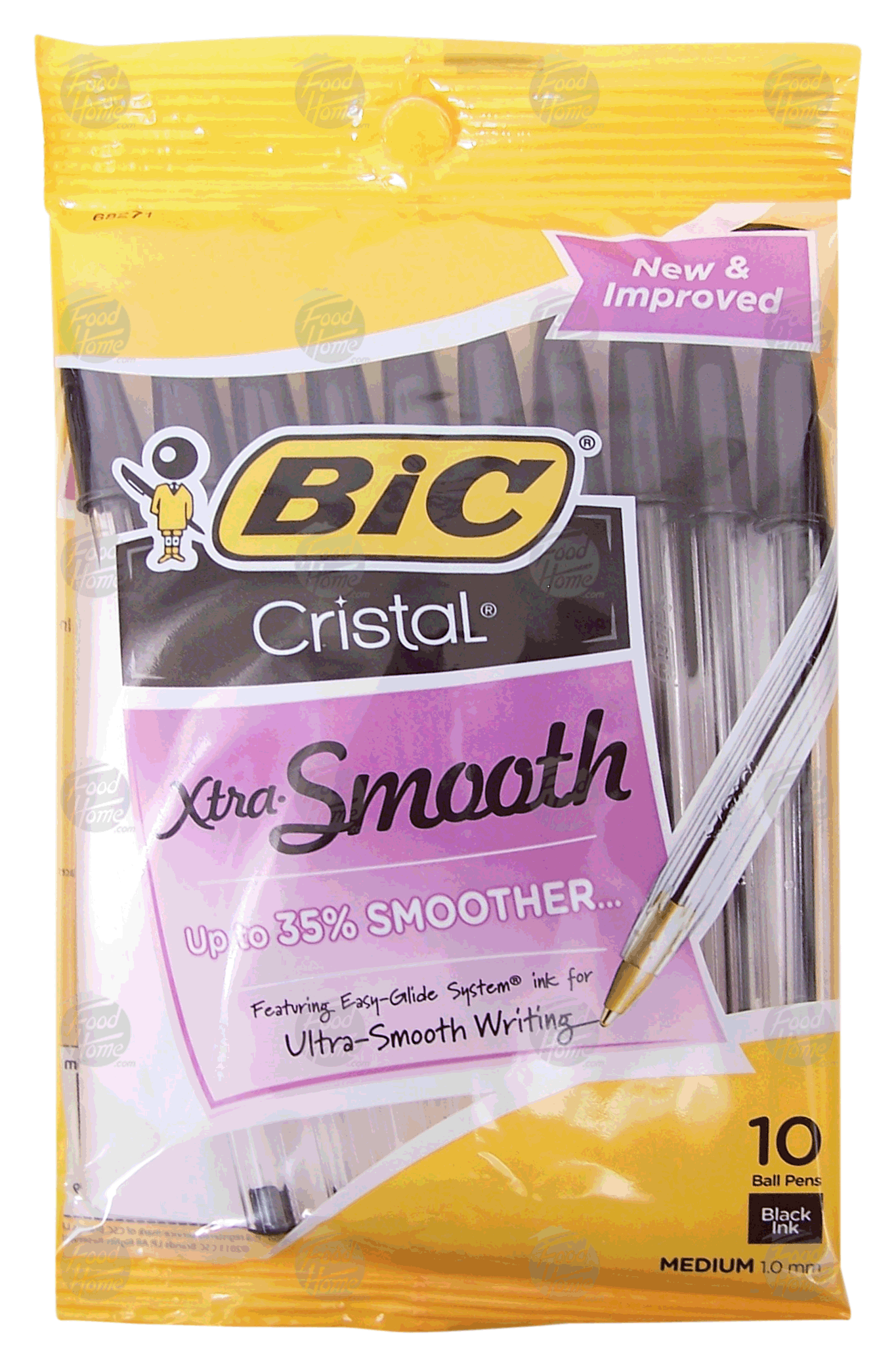 Bic Cristal 10 ball pens Full-Size Picture